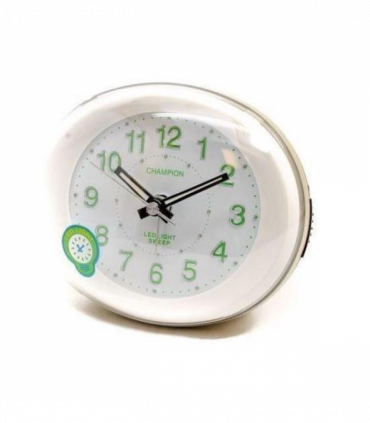 Champion Silent Sweep Gold Alarm Clock MF888G