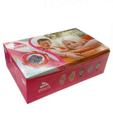 POLIT Childrens Boys & Girls Delux Digital watch in Tin, assorted stlyes and colours varied CW-0026 Box Of 10
