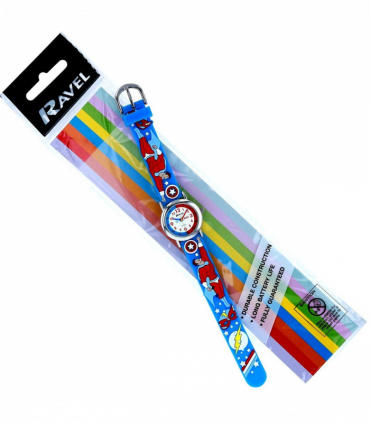 Ravel Children Boys 3D Cartoon Time Teacher Watch Superhero R1513.85