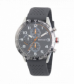 Henley Mens Large Polished Sports Silicone Watch Grey H02225.13