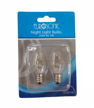 Eurosonic E12 7w 2pk Nightlight Bulbs ES0019