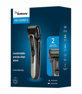 Paul Anthony 'Pro Series 2' Mens USB Foil Shaver