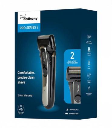 Paul Anthony 'Pro Series 2' Mens USB Foil Shaver