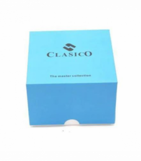 Clasico Square Blue Watch Box