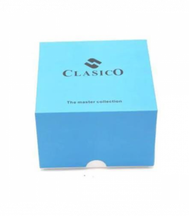 Clasico Square Blue Watch Box