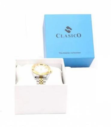 Clasico Square Blue Watch Box