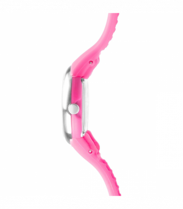 Limit Girls Analogue 100M Water Resistant, White Dial, Pink Silicone Strap Watch