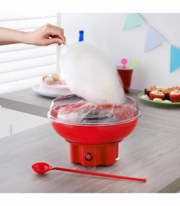 Global Gizmos Retro Candy Floss Maker Red 400W- 55889