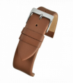 Tan Calf Leather Watch Strap 24mm
