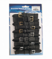 Leather Black Watch Straps Pk10 size 20mm 1005.05