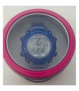 POLIT Childrens Disco Boys & Girls Digital watch in Tin, assorted stlyes and colours CW-0025