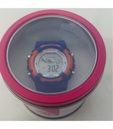 POLIT Childrens Disco Boys & Girls Digital watch in Tin, assorted stlyes and colours CW-0025
