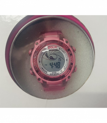 POLIT Childrens Disco Boys & Girls Digital watch in Tin, assorted stlyes and colours CW-0025