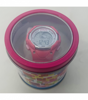 POLIT Childrens Disco Boys & Girls Digital watch in Tin, assorted stlyes and colours CW-0025