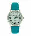 Ravel Women's Classic Turquoise Leather  Strap Watch R0105.13.16LA