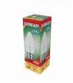 Eveready S17375 LED Candle Bulb 60w B22 (BC) 806lm 7.3W Warm White (Pack of 5)