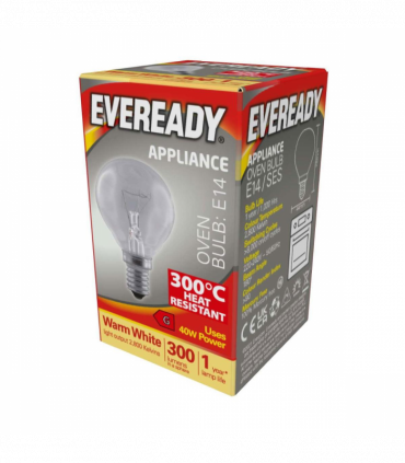 Eveready 40w Oven Bulb pk of 10