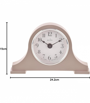 Acctim Napoleon Quartz Earl Grey Harston Mantle Clock 36962