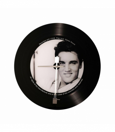 Hometime Elvis Iconic Collection 38 cm Glass Wall Clock