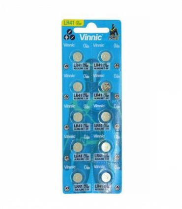 Vinnic L736 AG3 LR41 Watch Battery Card of 10