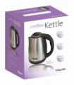 Infapower 1800w 1.8L 360 Cordless Brushed Stainless Kettle