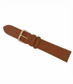 Genuine Brown Leather Watch Straps size 18mm