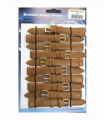 Leather Brown Tan Extra Long Watch Straps Pk10 20mm 1003