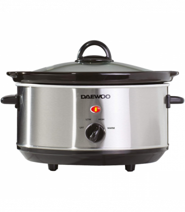 Daewoo 3.5L Slow Cooker Stainless Steel- SDA1364