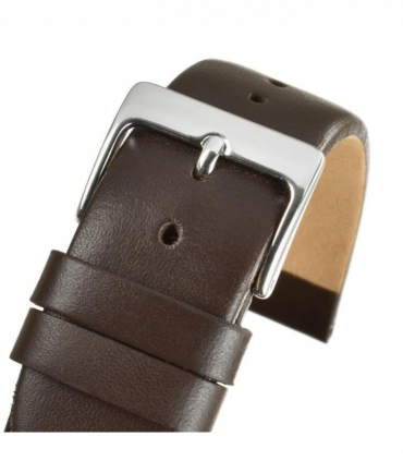 Brown Calf Leather Watch Strap 20mm