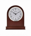 Wm. Widdop Arched Walnut Wood Mantel Clock with Arabic Dial