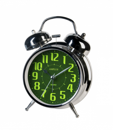 AMPLUS D/BELL ALARM CLOCK PT257