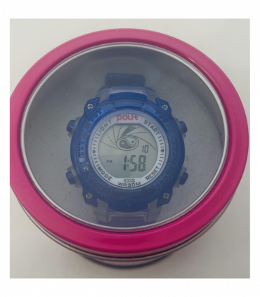 POLIT Childrens Disco Boys & Girls Digital watch in Tin, assorted stlyes and colours CW-0025 Box Of 12