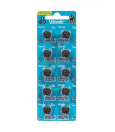 Vinnic L1142 AG12 Watch Battery Card of 10