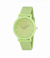 Henley Ladies Coloured Case Silicone Sports Watch Green H06178.21