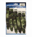 Leather Camo Green Military Watch Straps Pk5 20mm 1007GRN