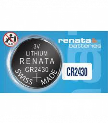Renata CR2430 Lithium Watch Batteries (10 Pack)
