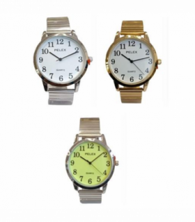 PELEX BASIC QUARTZ EXPANDER WATCH