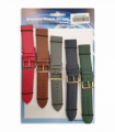 Leather Coloured Watch Straps Pk5 size 24mm 1005.01