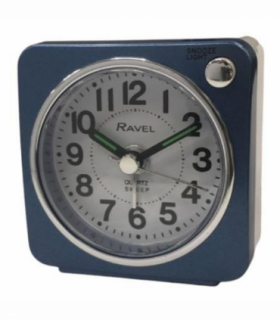 Ravel Mini Bedside Blue Alarm Clock RC018.6