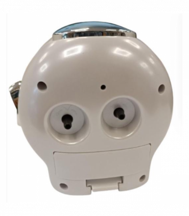 Acctim Eden Non Ticking Sweep Crescendo Alarm Clock in White - 16522