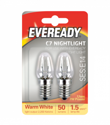 Eveready S1067 Night Bulb E14 (SES) 50lm 7W Warm White