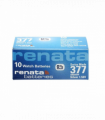 RENATA SP 377 Watch Batteries Pack of 10
