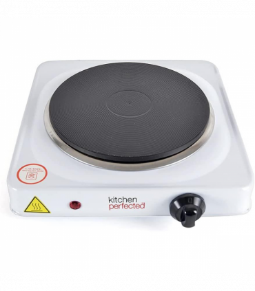 KitchenPerfected 1500W Stainless Steel Single Hotplate