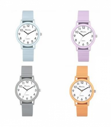 RAVEL BASIC COLOUR EXPANDER QUARTZ WATCH
