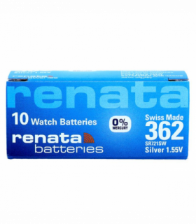RENATA SP 362 Watch Batteries Pack Of 10
