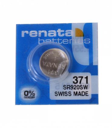 RENATA SP 371 Watch Batteries Pack Of 10
