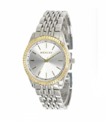Henley Ladies Dress Bracelet Watch Silver/Green H07328.12