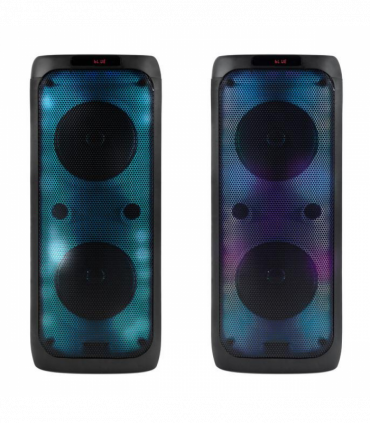 Intempo Bluetooth Karaoke Speaker Party Stereo Wired Microphone Control Panel WDS 580