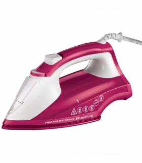 Russell Hobbs Light and Easy Brights Steam Iron 26486- Berry