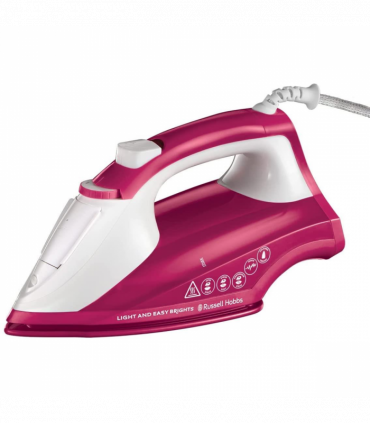 Russell Hobbs Light and Easy Brights Steam Iron 26486- Berry